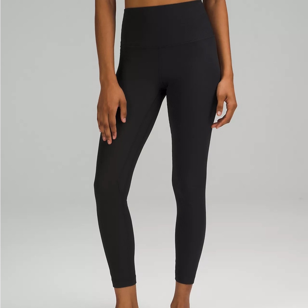 lululemon Align™ Ribbed High-Rise Pant 25" sz 2